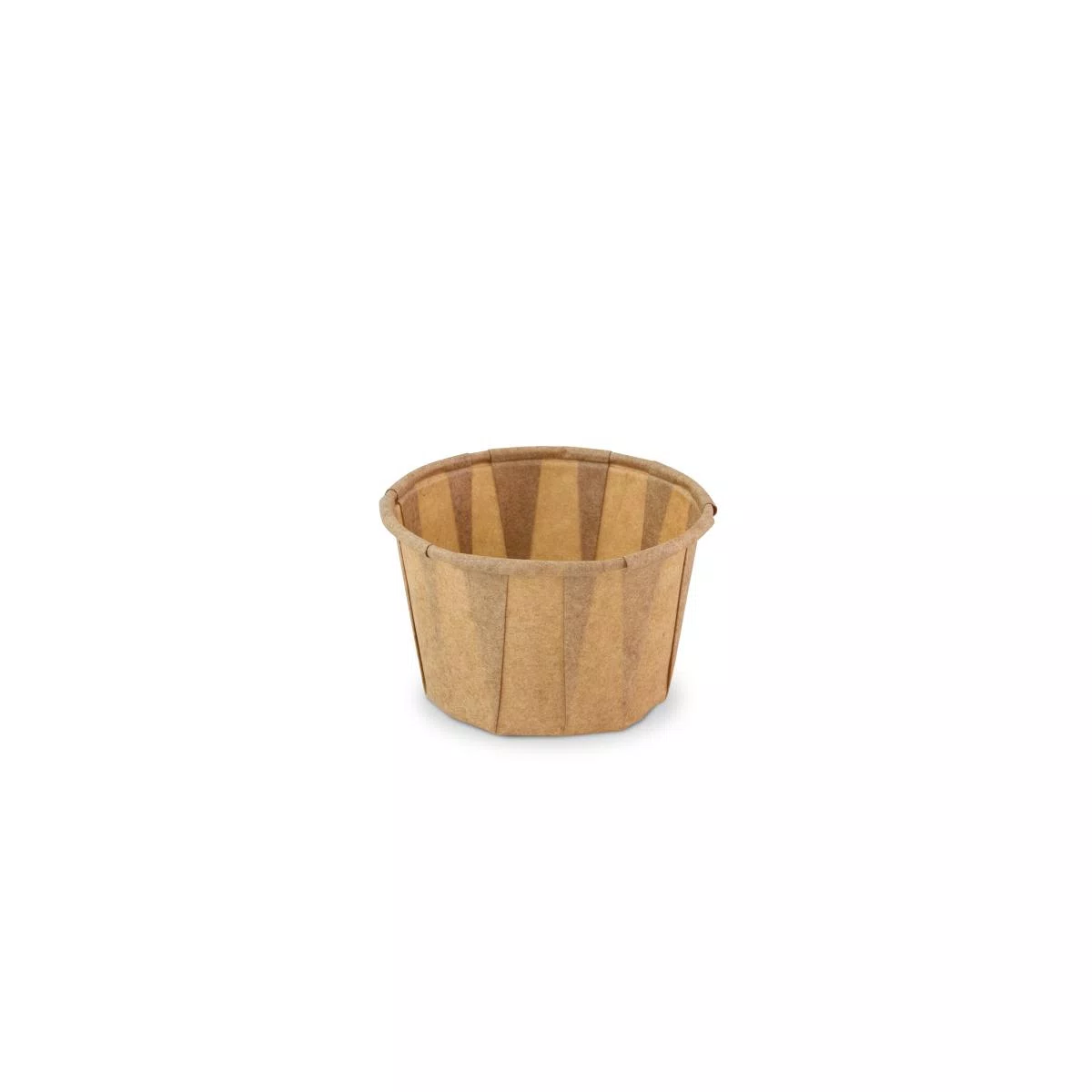 BAKJE PAPIER ROND BRUIN KRIMP 60ML