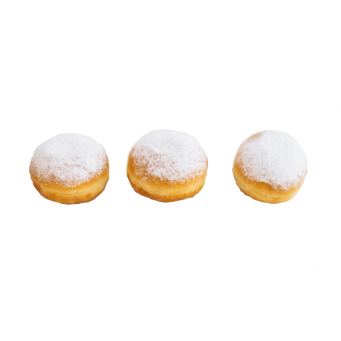 MINI BOULES DE BERLIN A LA CREME PATISSIERE