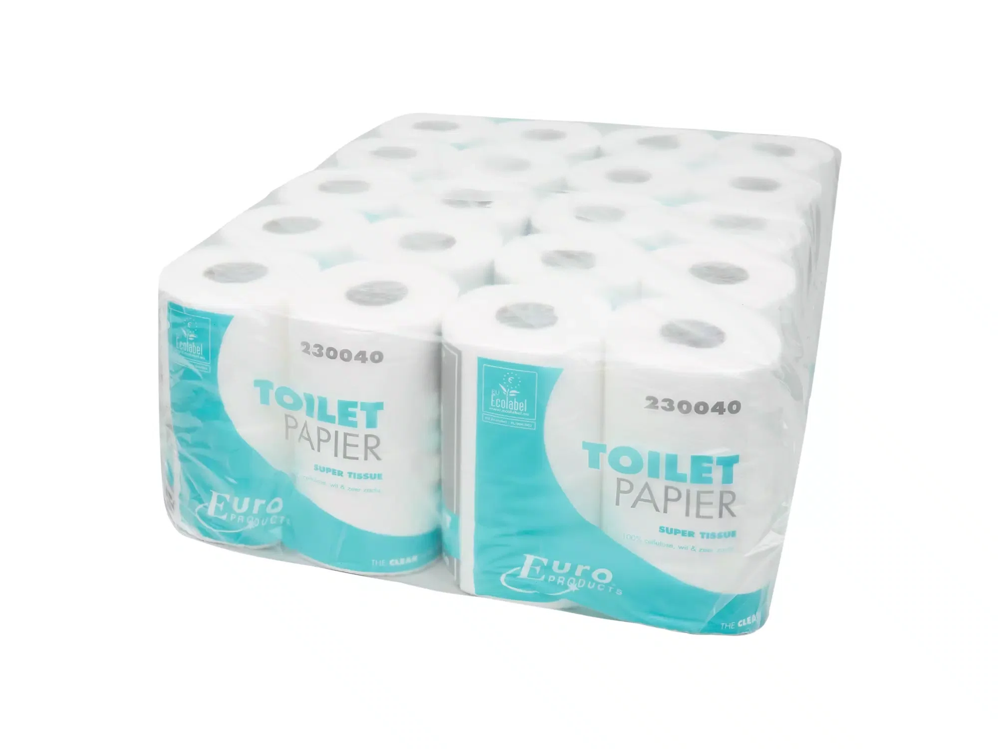 Papier toilette EURO 400 feuilles de cellulose 2 plis 230040