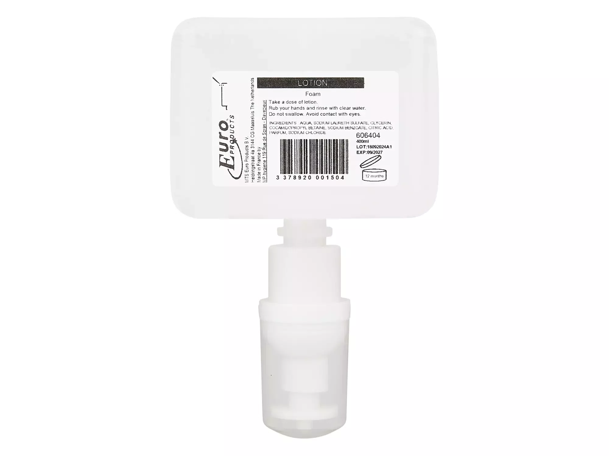 Lotion savon mousse EURO *606404*