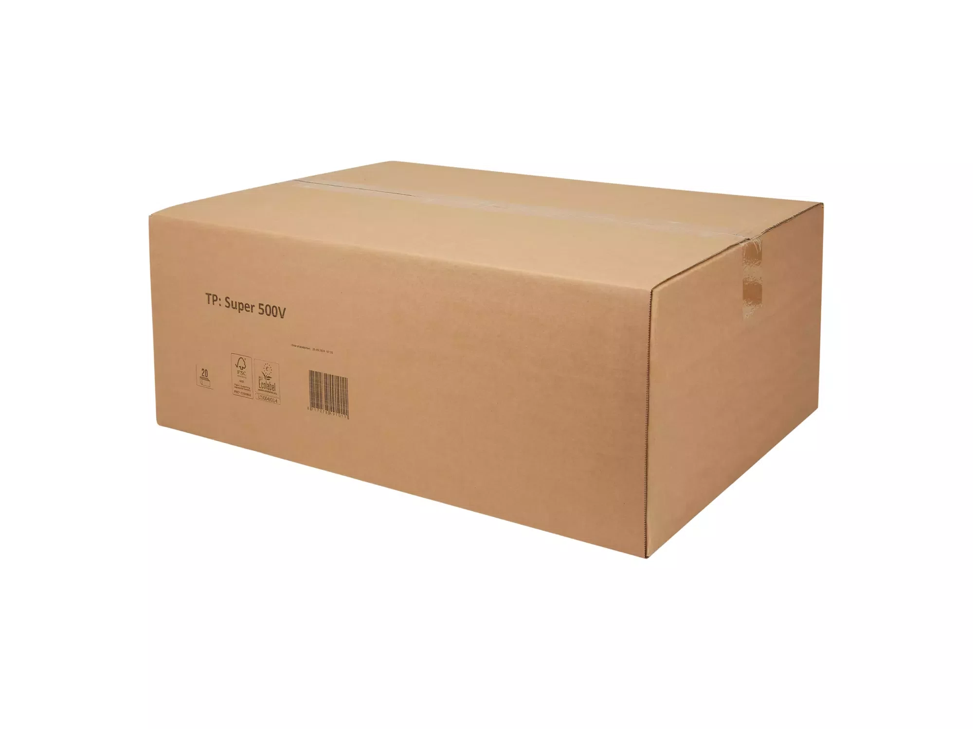 PAPIER TOILETTE EURO BULCKPACK cellulose 2 plis 50537
