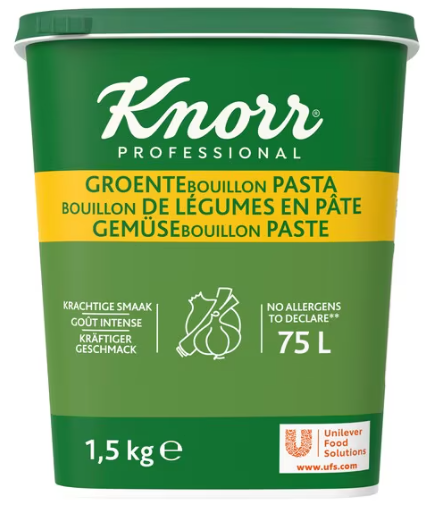 GROENTENBOUILLON PASTA