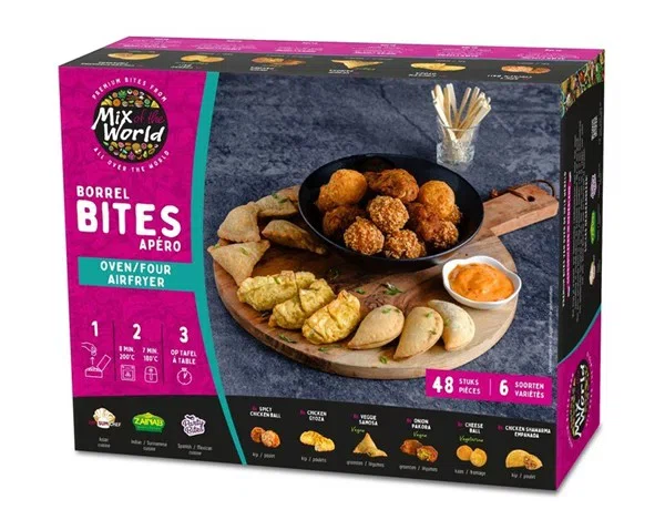MIX OF THE WORLD BORRELBITES (oven)