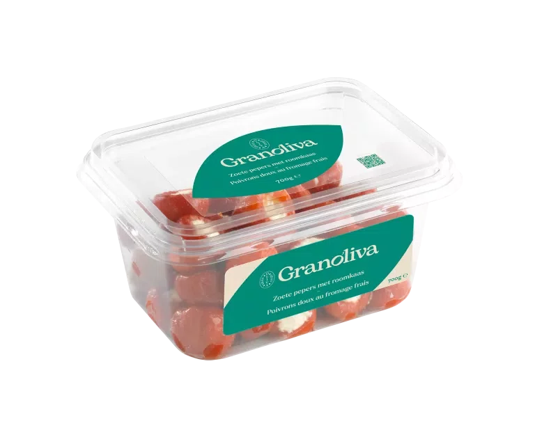 ZOETE PEPERS MET ROOMKAAS GRAN'TAPAS
