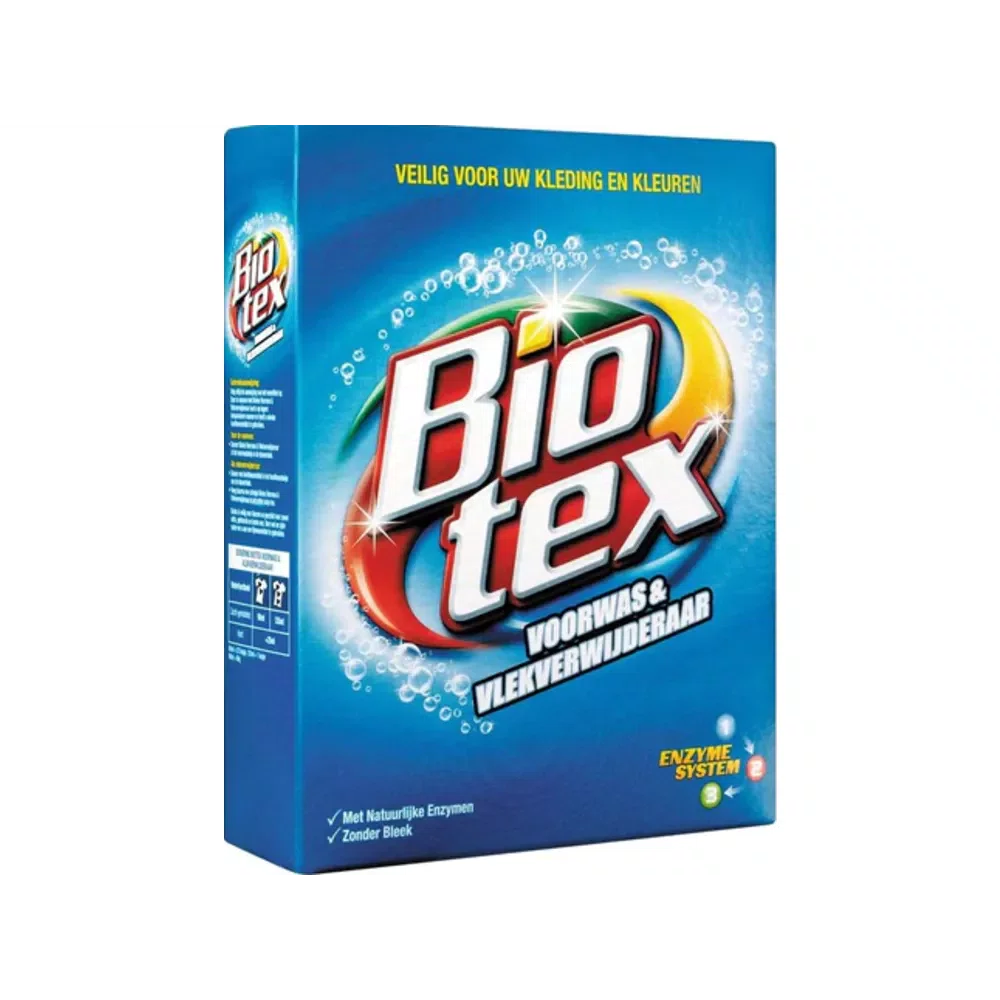 BIOTEX BLAUW: VOORWAS