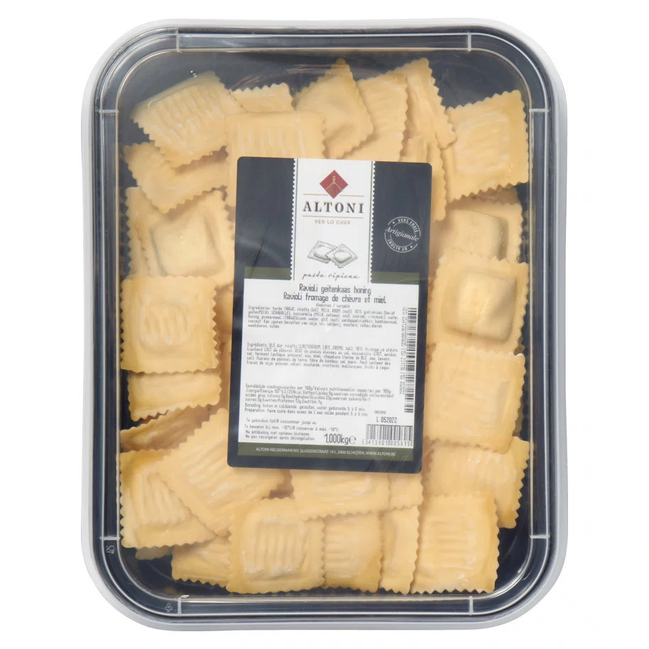 RAVIOLI MET  GEITENKAAS (Altoni)