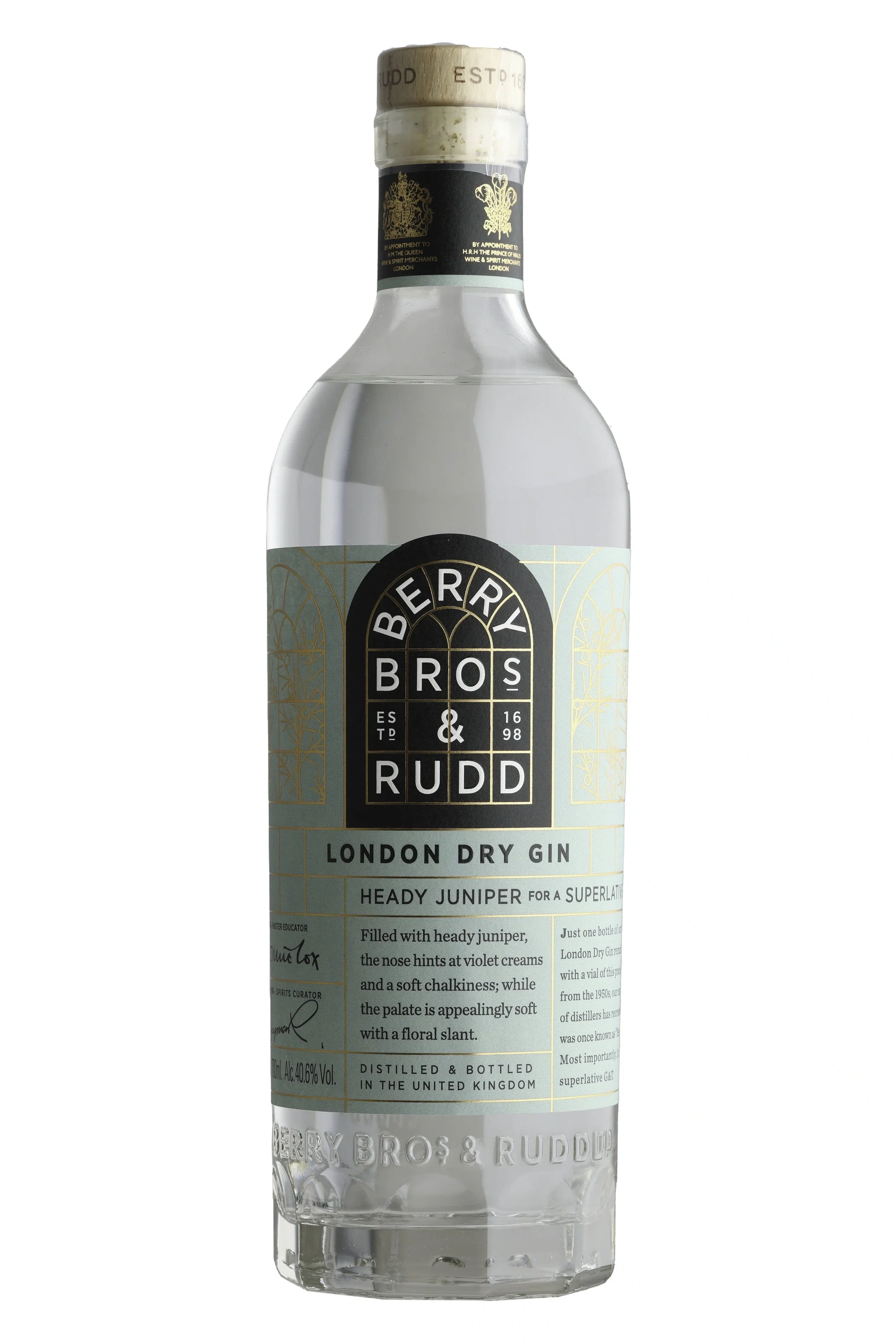 BBR LONDON DRY GIN