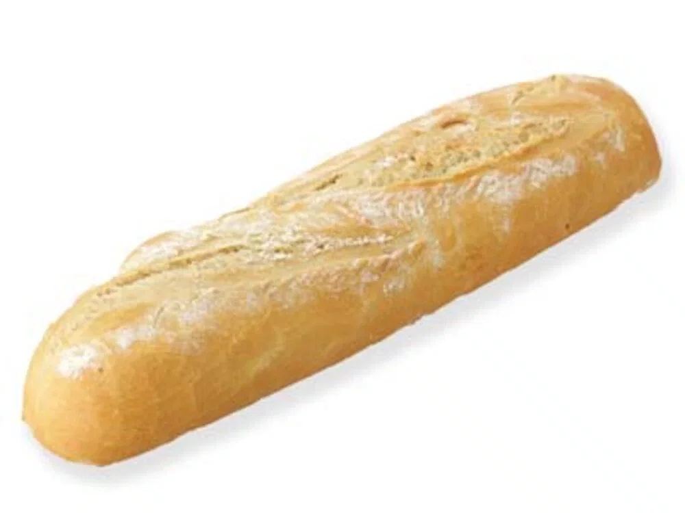 STOKBROOD WIT PLUS BEBLOEMD 27CM 223283