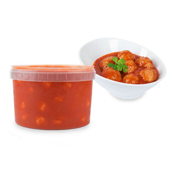 BALLETJES IN TOMATENSAUS emmer