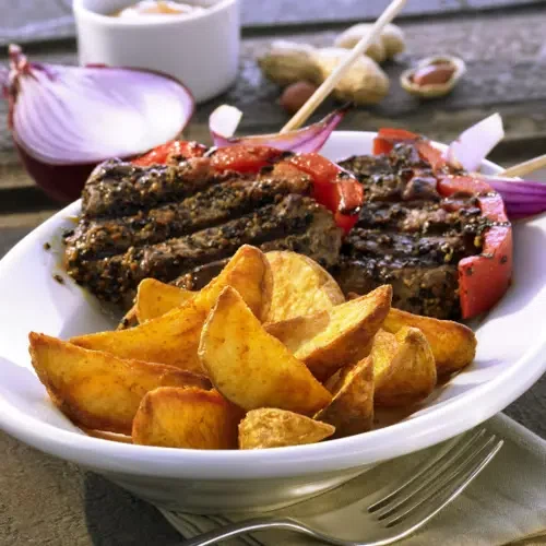 SPICY POTATOE WEDGES
