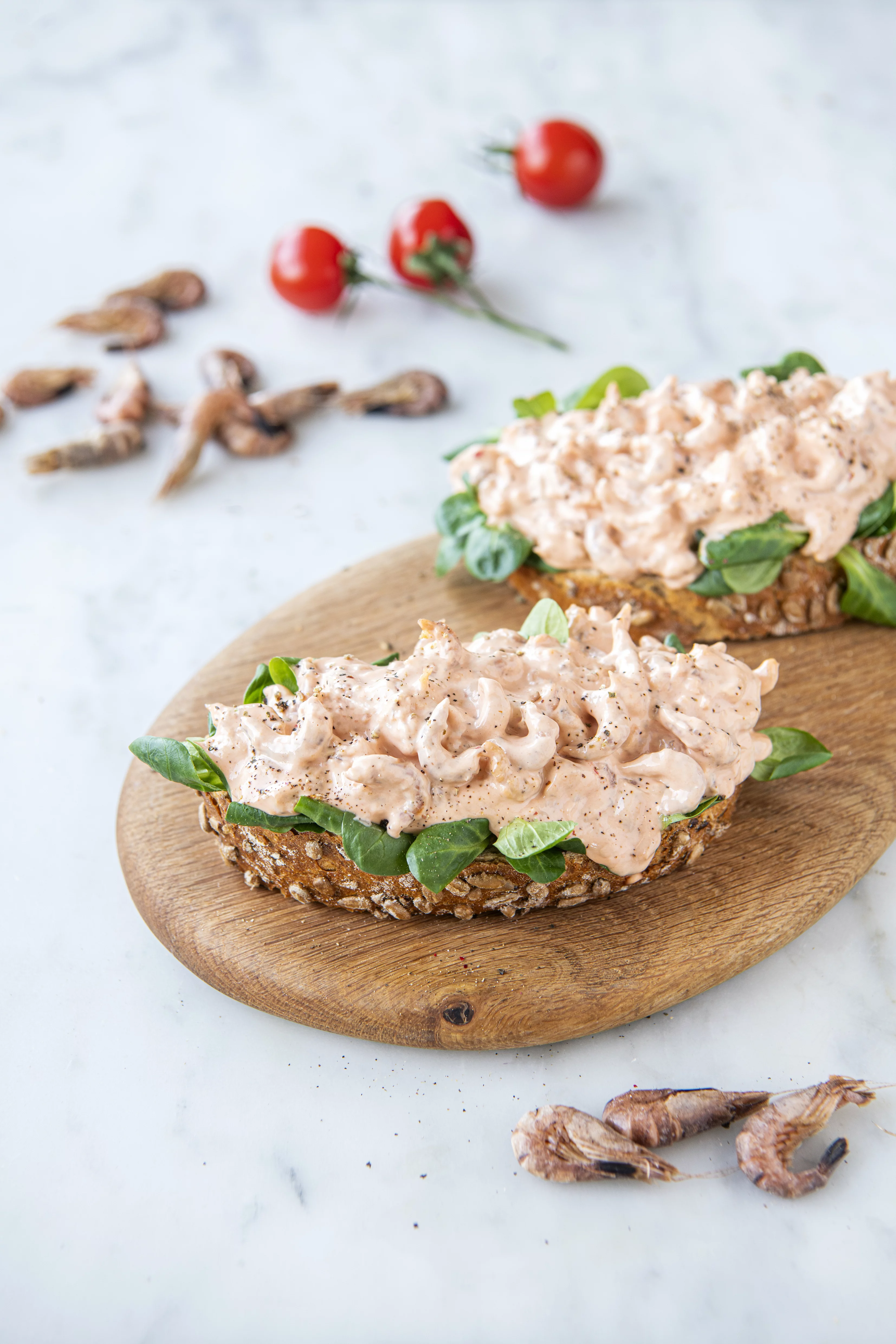 GRIJZE GARNAAL SALADE MM