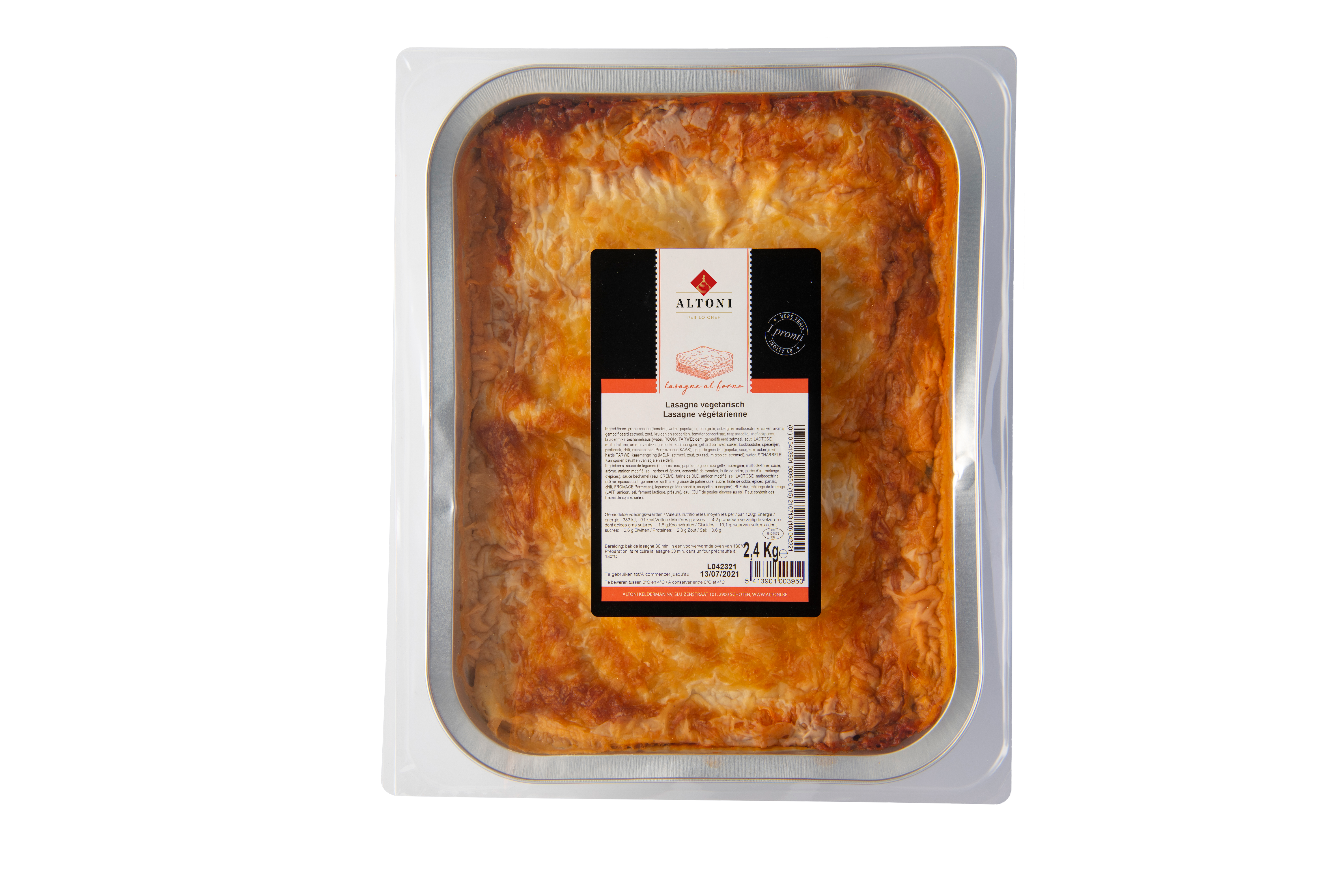 LASAGNE VEGETARISCH (Altoni)