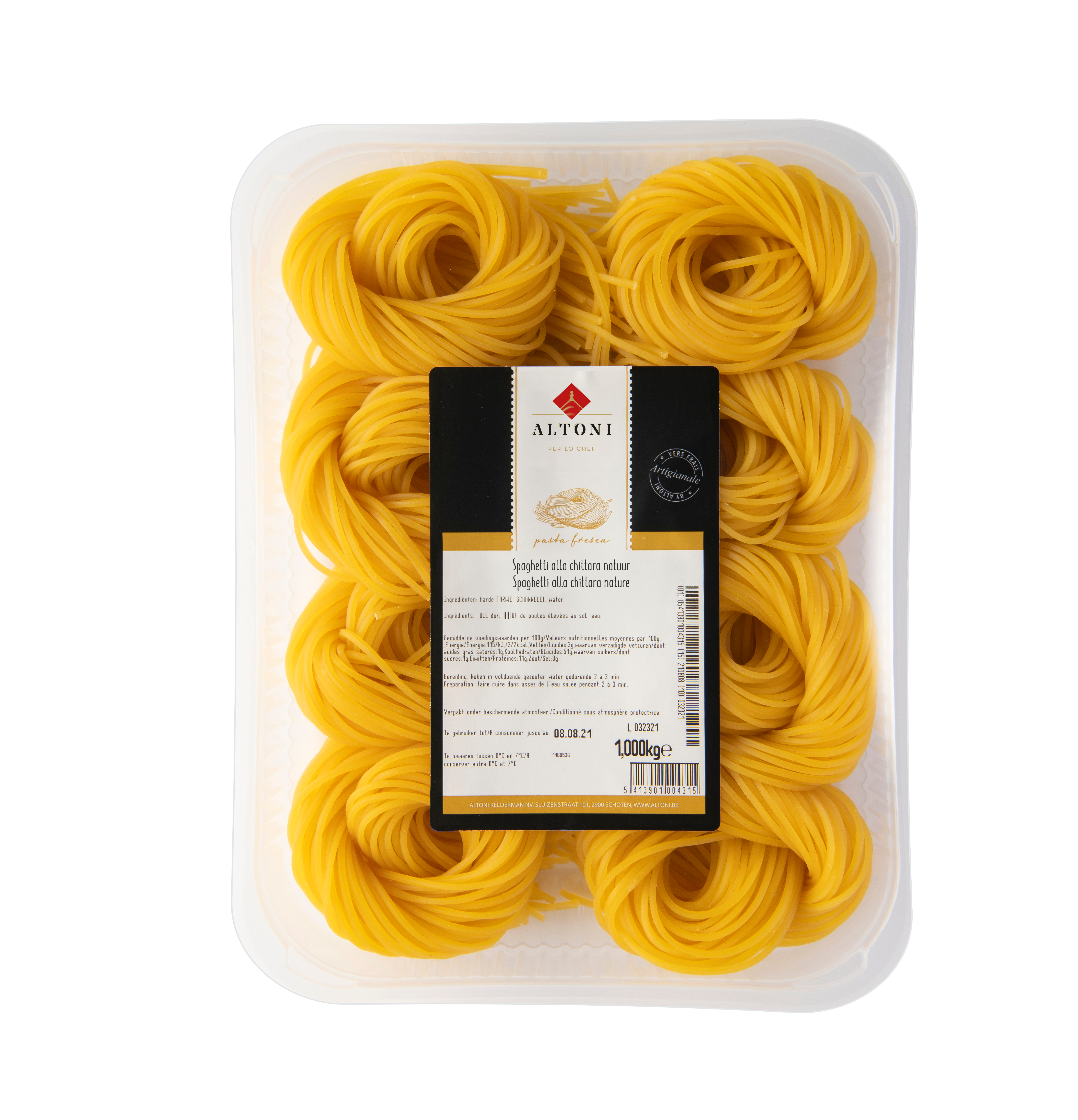 SPAGHETTI ALLA CHITARRA NATUUR (Altoni)
