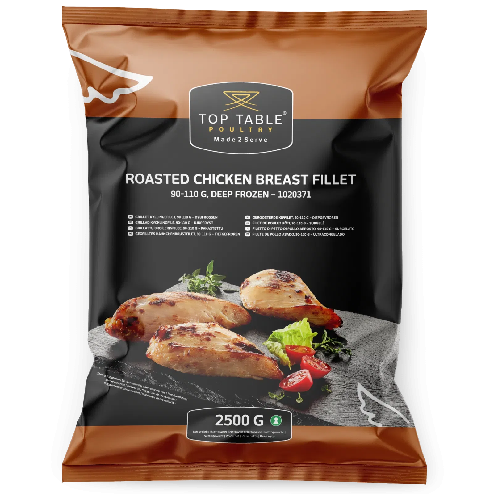 FILET DE POULET ROTI SANS PEAU