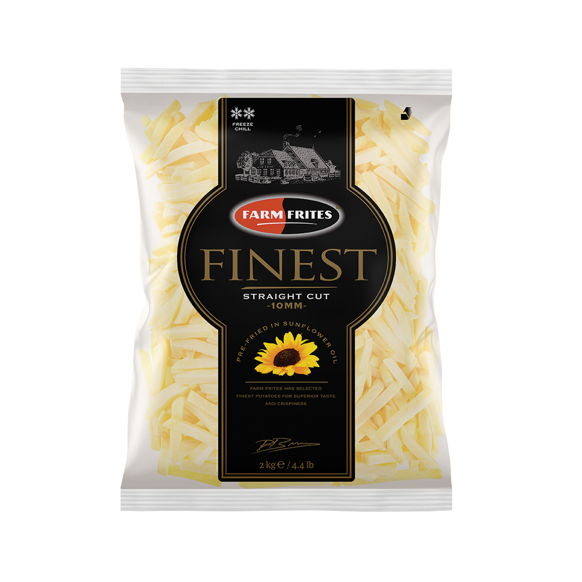 FRITES FINEST 10MM SUNFLOWER