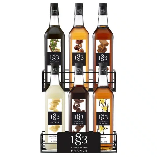 SIROOP ROUTIN 1883 DISPLAY WIRE RACK 6 BOTTLES