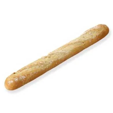 STOKBROOD PLUS WIT BEBLOEMD  57CM P223284