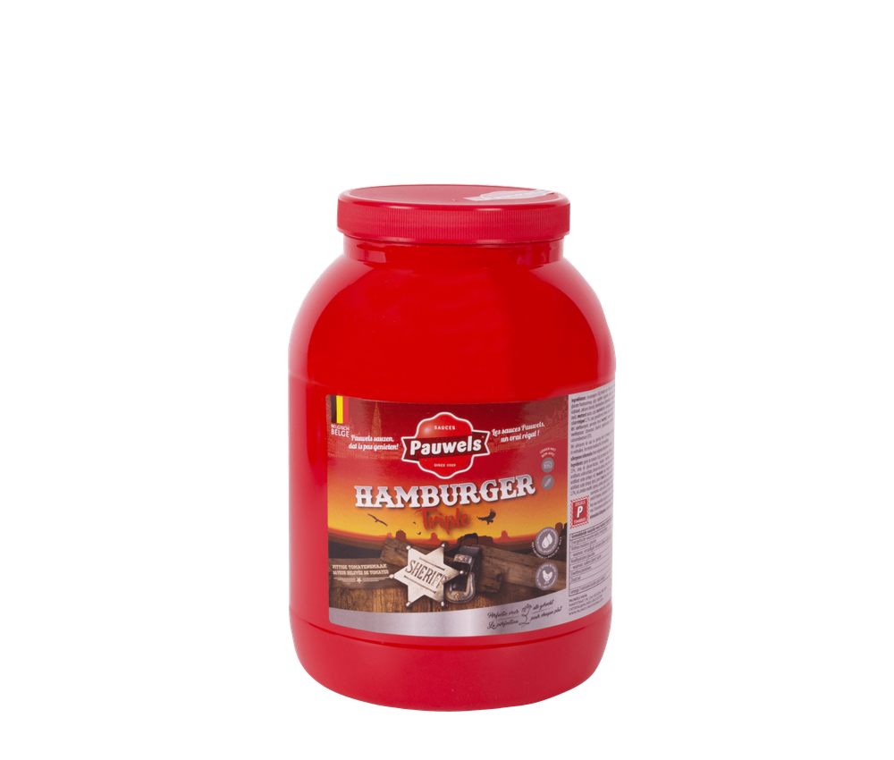 SAUCE HAMBURGER TRIPLE
