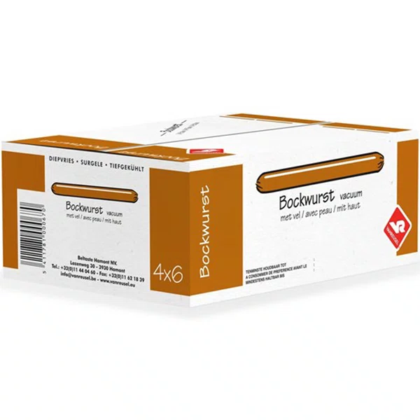 BOCKWORST ZONDER VEL