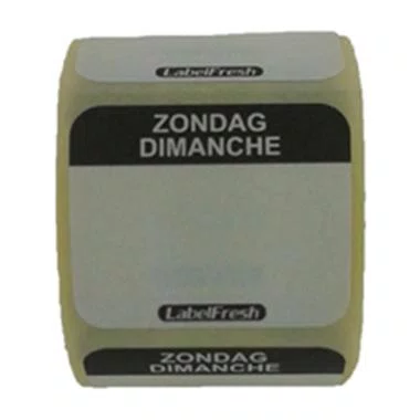 LABELFRESH EASY ETIKET 30x25mm ZONDAG