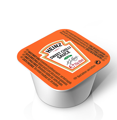 SWEET CHILLI SAUCE PORTIES / IN CUPS HEINZ