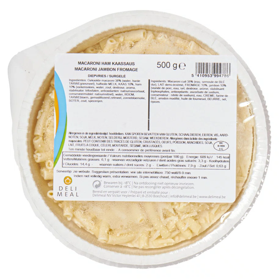 MACARONI JAMBON/FROMAGE