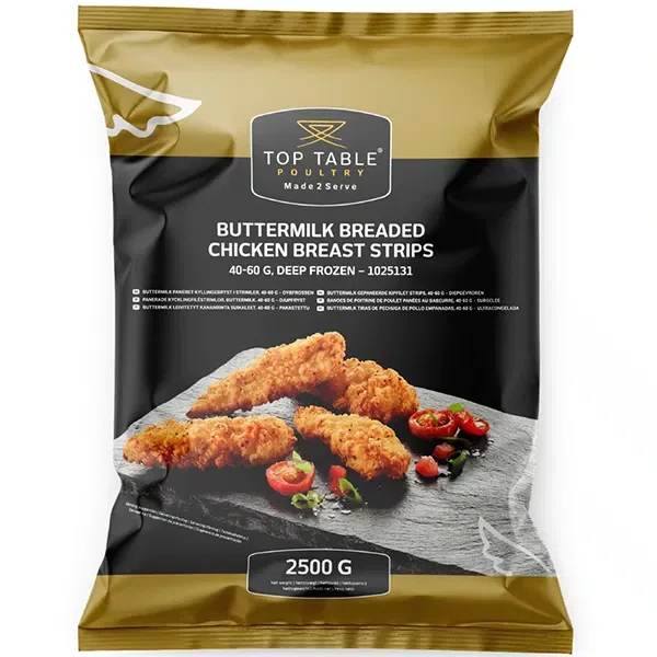 ESCALOPE DE FILET DE POULET PANE 40-60GR *1025131*