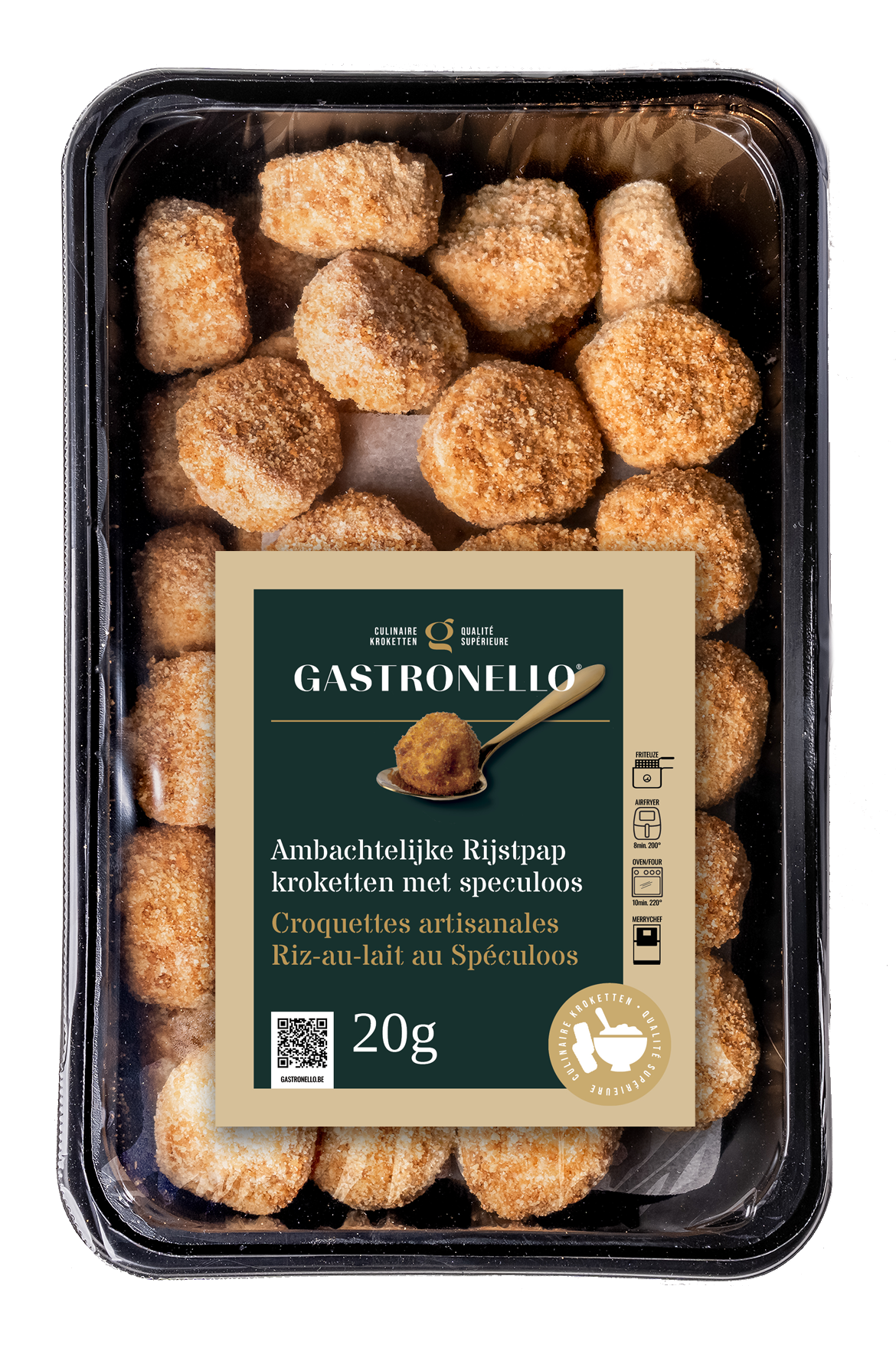 CRQUETTES MINI AU RIZ AU LAIT