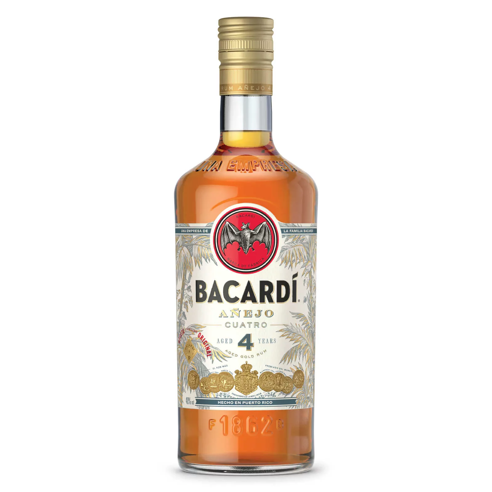 BACARDI ANEJO CUATRO 4Y