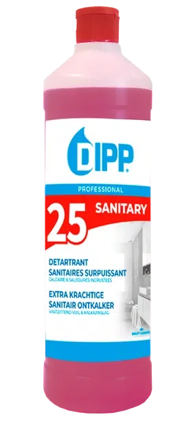 DIPP 25 EXTRA KRACHTIGE SANITAIR ONTKALKER 