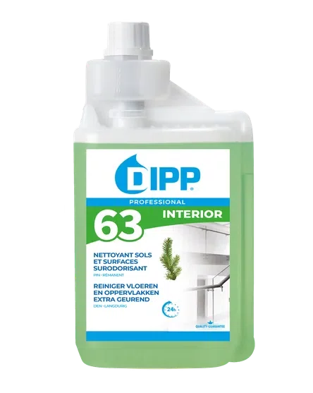 DIPP 63 NETTOYANT SOLS ET SURFACES SURODORISANT  1L