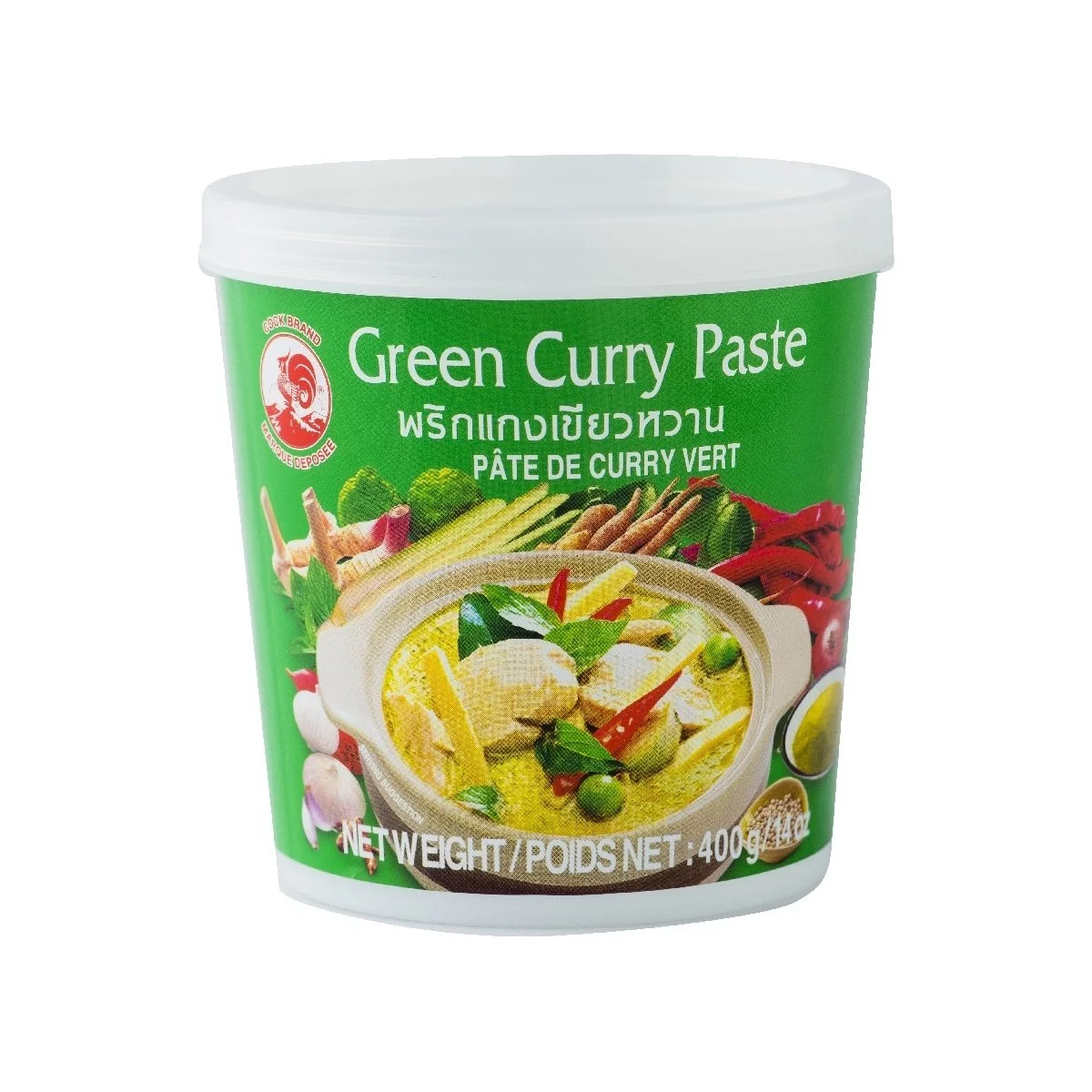 GROENE CURRY PASTA