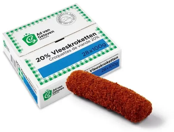20% VLEESKROKET 100 GR