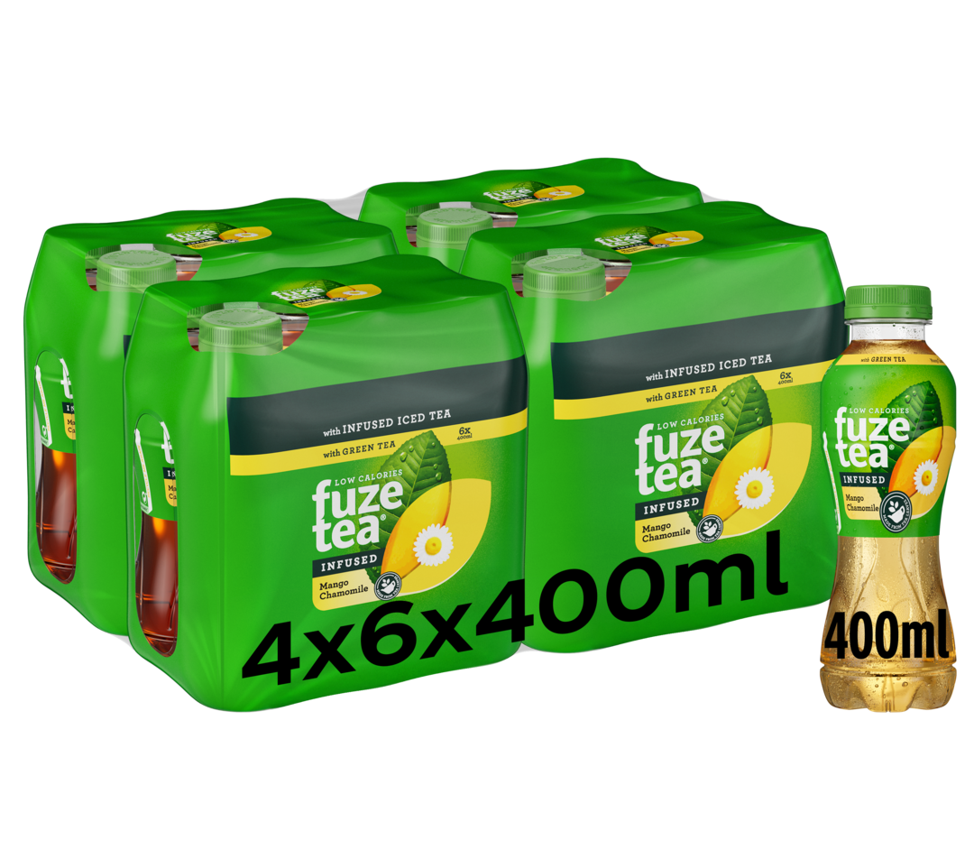 FUZE TEA GREEN TEA MANGO CHAMOMILE 40CL