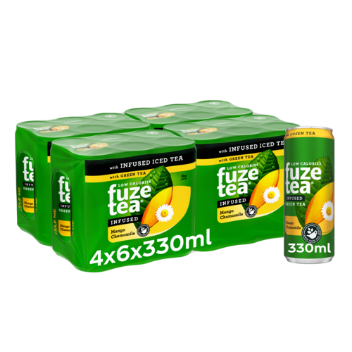 FUZE TEA GREEN TEA MANGO CHAMOMILE 33CL