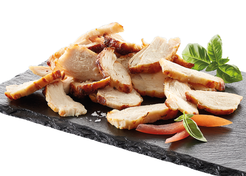 TRANCHETTES DE FILET DE POULET ROTI 5MM