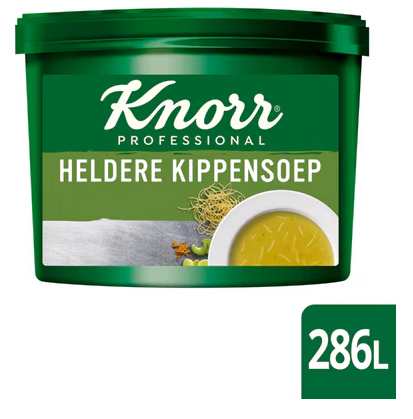 HELDERE KIPPENSOEP (double chicken) 10KG