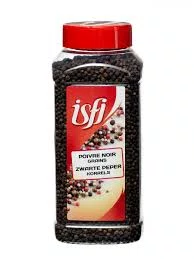 PEPERKORRELS ZWART ISFI
