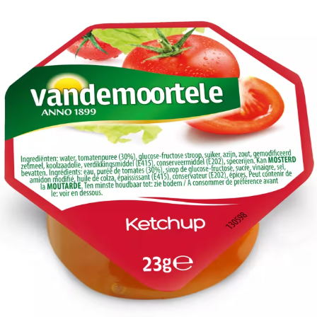 KETCHUP DE TOM. PORTIONS