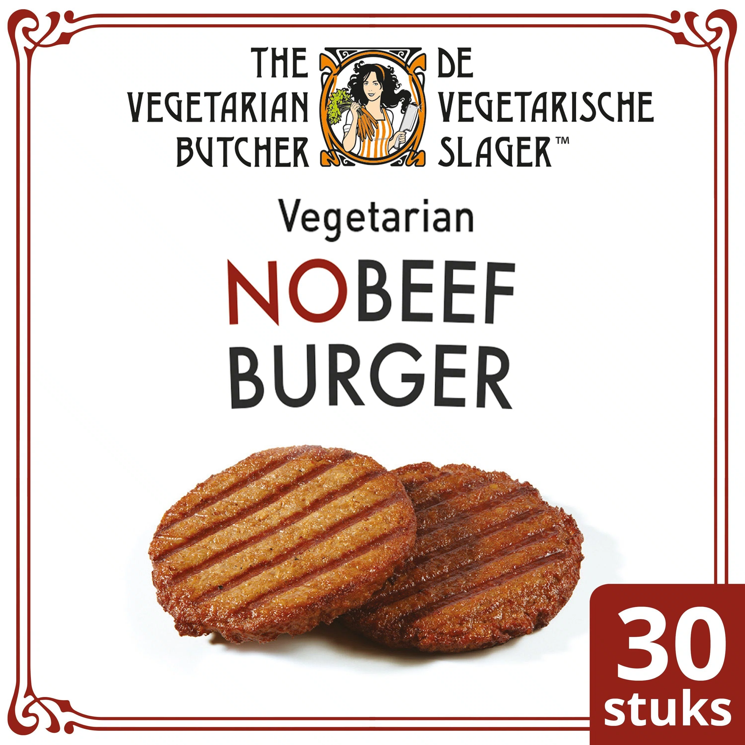 NO BEEF BURGER (vegetarische slager)