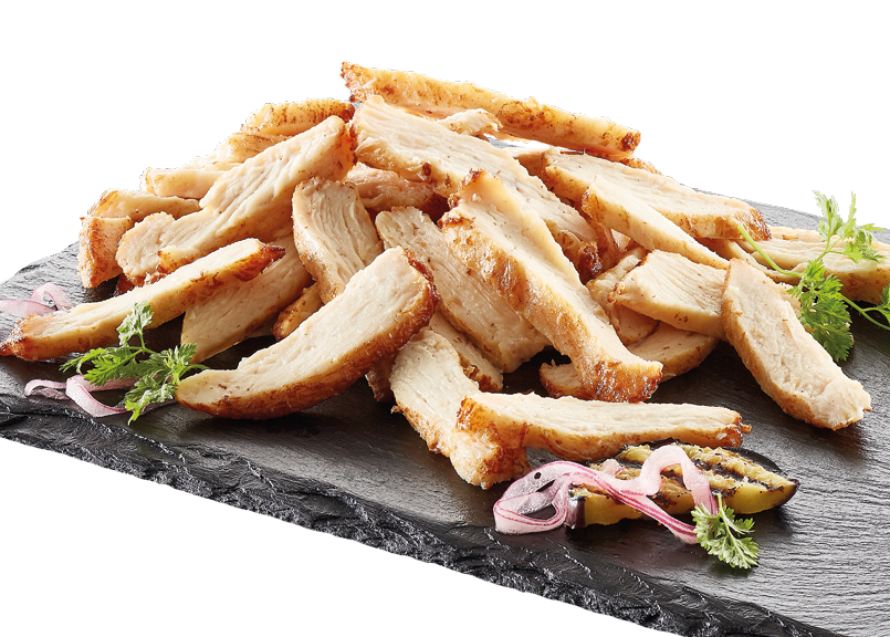 LAMELLES DE FILET DE POULET ROTI  *1014111*