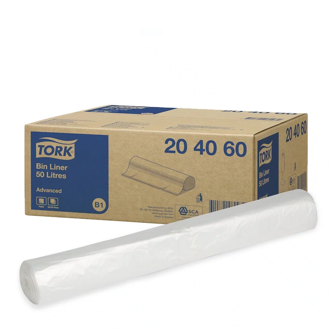 TORK BIN LINER AFVALZAK *204060*